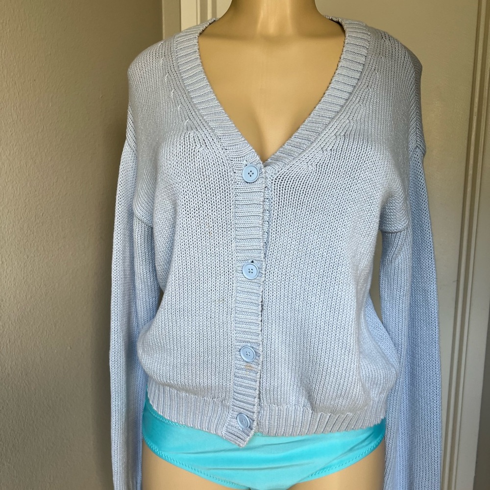 GAP Soft Blue Women's Cardigan